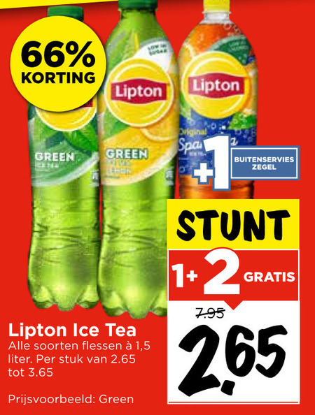 Lipton   ice tea folder aanbieding bij  Vomar - details
