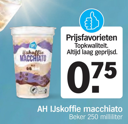 Albert Heijn Huismerk   ijskoffie folder aanbieding bij  Albert&nbsp;Heijn - details