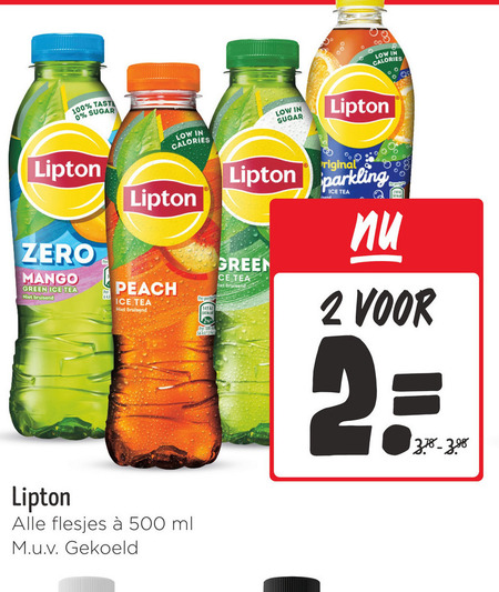 Lipton   ice tea folder aanbieding bij  Jumbo - details