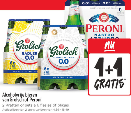 Grolsch   alcoholvrij bier folder aanbieding bij  Jumbo - details