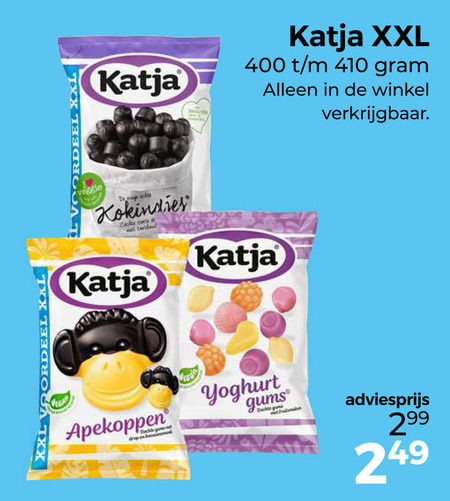 Katja   drop folder aanbieding bij  Trekpleister - details