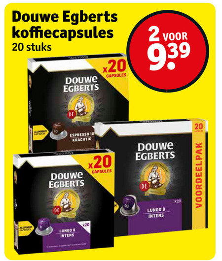Douwe Egberts   koffiecups folder aanbieding bij  Kruidvat - details