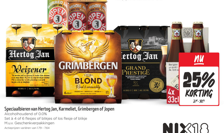 Grimbergen   speciaalbier folder aanbieding bij  Jumbo - details