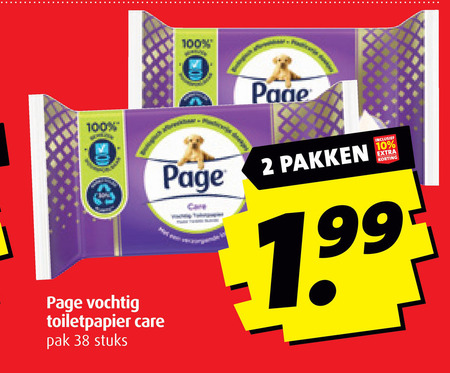 Page   vochtig toiletpapier folder aanbieding bij  Boni - details