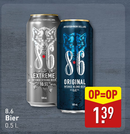 Bavaria 8.6   speciaalbier folder aanbieding bij  Aldi - details