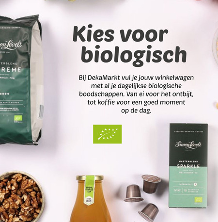 Simon Levelt   koffie folder aanbieding bij  Dekamarkt - details