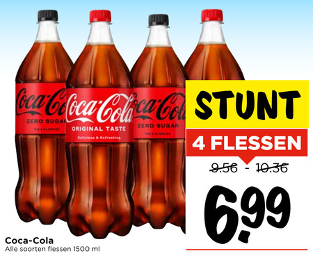 Coca-Cola   cola folder aanbieding bij  Vomar - details