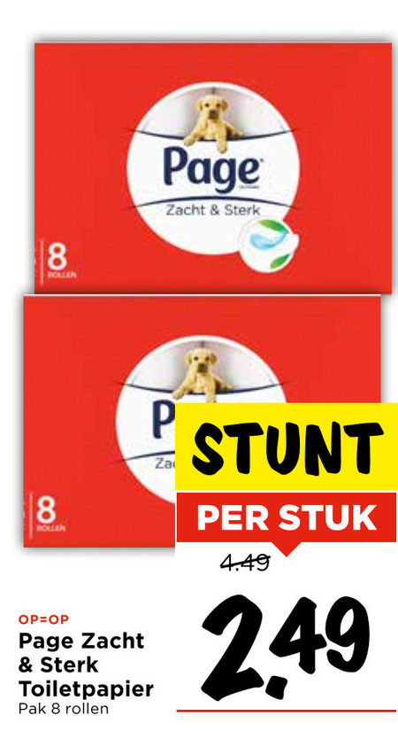 Page   toiletpapier folder aanbieding bij  Vomar - details