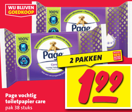 Page   vochtig toiletpapier folder aanbieding bij  Nettorama - details