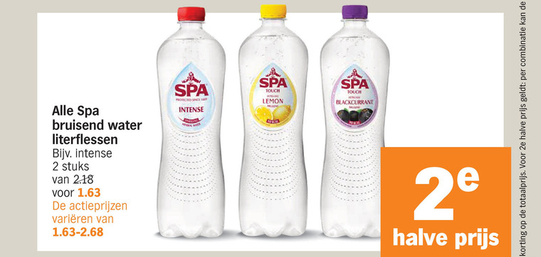 Spa   fruitdrank folder aanbieding bij  Albert&nbsp;Heijn - details
