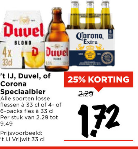 Corona   speciaalbier folder aanbieding bij  Vomar - details
