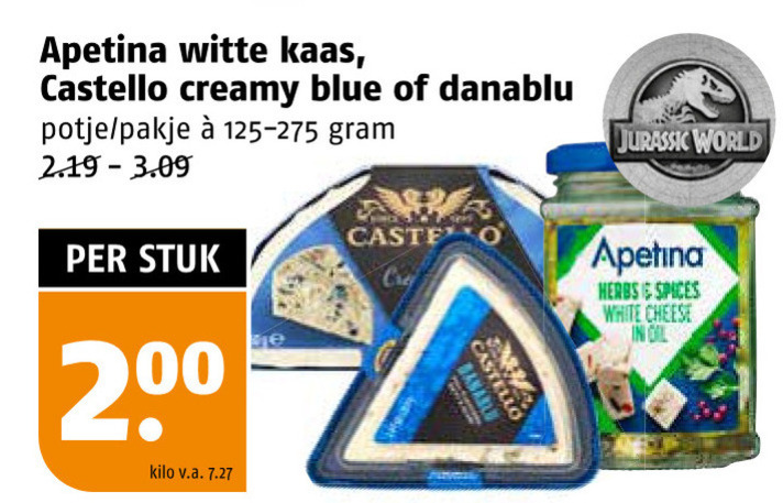 Castello   feta, blauwe kaas folder aanbieding bij  Poiesz - details