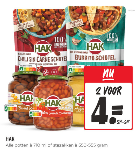 Hak   bonen, groenteconserven folder aanbieding bij  Jumbo - details