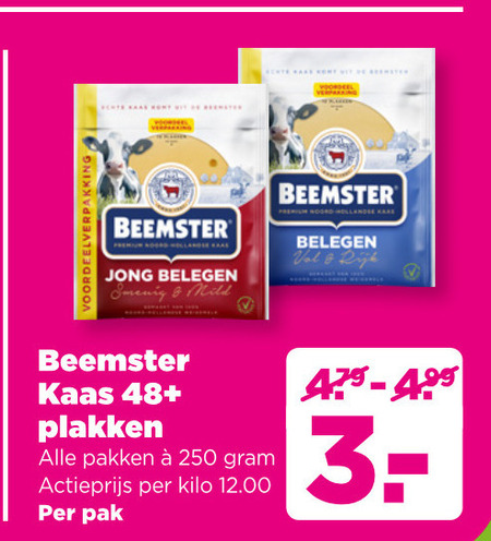 Beemster   kaasplakken folder aanbieding bij  Plus - details