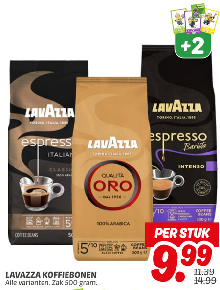 Lavazza   koffiebonen folder aanbieding bij  Dekamarkt - details