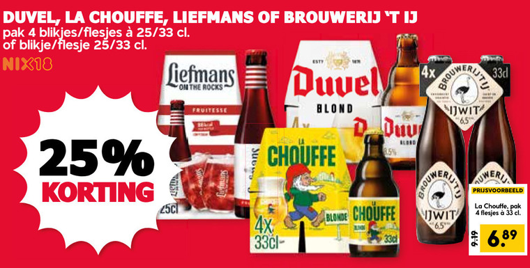 Liefmans   speciaalbier folder aanbieding bij  MCD Supermarkt Basis - details