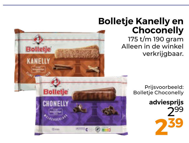 Bolletje   biscuits folder aanbieding bij  Trekpleister - details