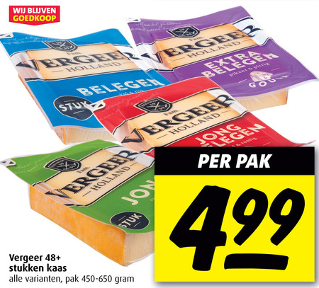 Vergeer   kaas folder aanbieding bij  Boni - details