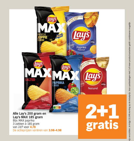 Lays   chips folder aanbieding bij  Albert&nbsp;Heijn - details