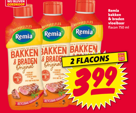 Remia   olie en vetten folder aanbieding bij  Nettorama - details