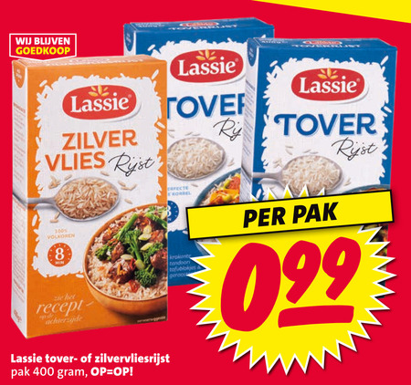 Lassie   rijst folder aanbieding bij  Nettorama - details