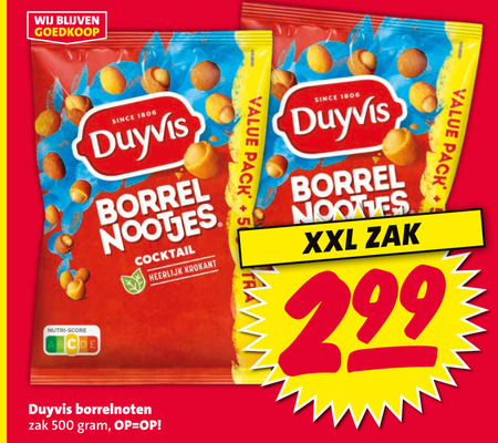 Duyvis   borrelnootjes folder aanbieding bij  Nettorama - details