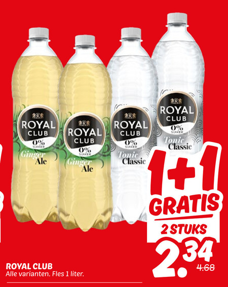 Royal Club   frisdrank folder aanbieding bij  Dekamarkt - details