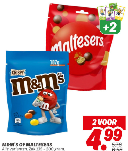 Maltesers   chocoladepindas, chocolade folder aanbieding bij  Dekamarkt - details