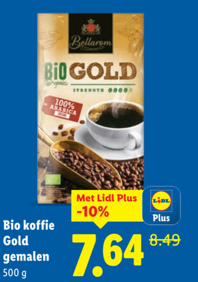Bellarom   koffie folder aanbieding bij  Lidl - details