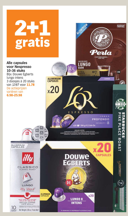 Cafe Royal   koffiecups folder aanbieding bij  Albert Heijn - details