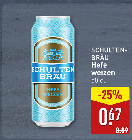 Schultenbrau   speciaalbier folder aanbieding bij  Aldi - details