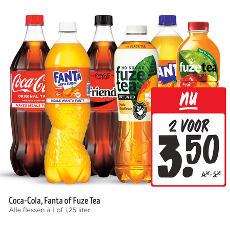 Coca-Cola   cola, ice tea folder aanbieding bij  Jumbo - details