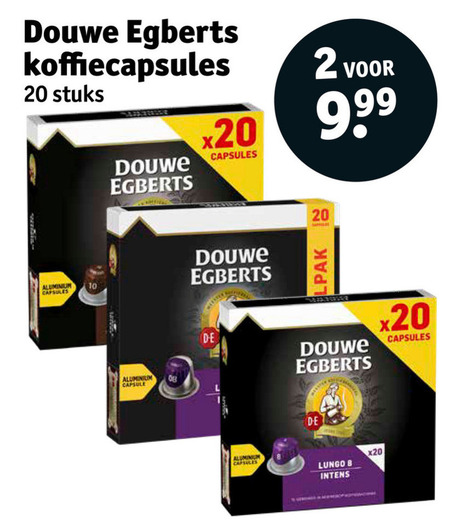 Douwe Egberts   koffiecups folder aanbieding bij  Kruidvat - details
