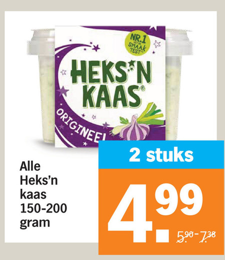 Heksnkaas   roomkaas folder aanbieding bij  Albert Heijn - details