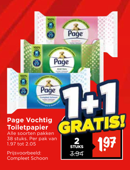 Page   vochtig toiletpapier folder aanbieding bij  Vomar - details