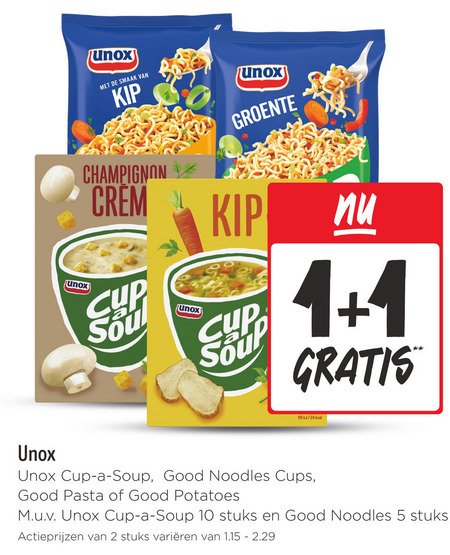 Unox   noodles folder aanbieding bij  Jumbo - details