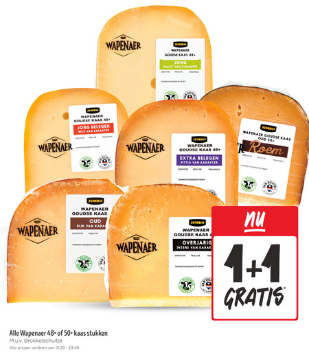 Wapenaer   kaas folder aanbieding bij  Jumbo - details