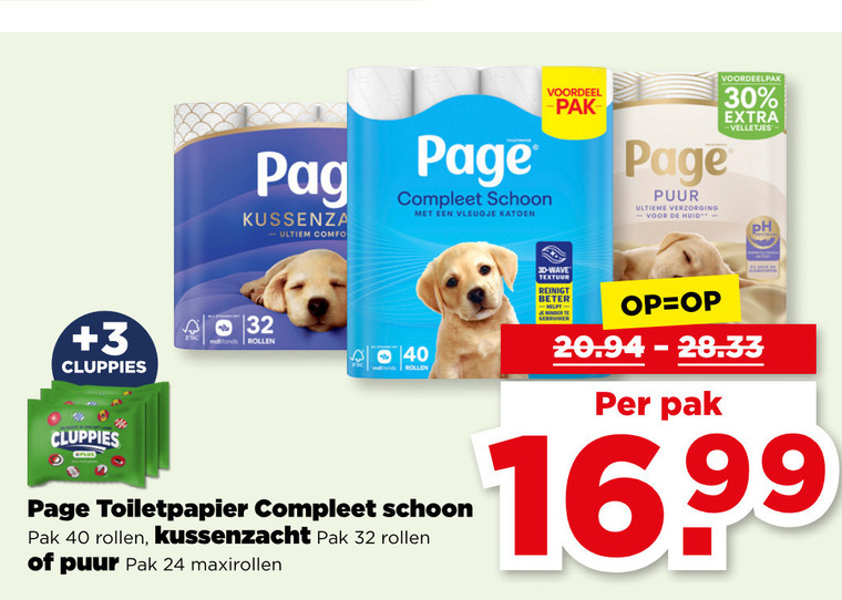 Page   toiletpapier folder aanbieding bij  Plus - details