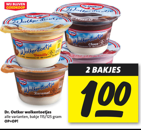 Dr Oetker   toetje folder aanbieding bij  Nettorama - details
