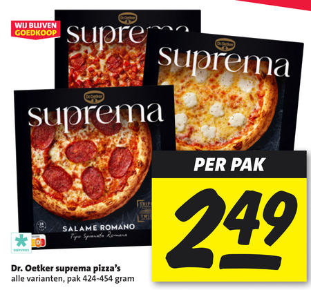 Dr Oetker   diepvriespizza folder aanbieding bij  Nettorama - details
