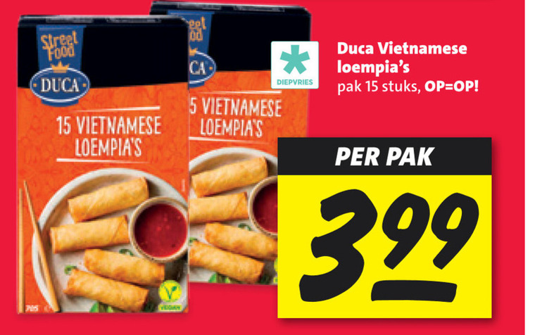 Duca   loempia folder aanbieding bij  Nettorama - details