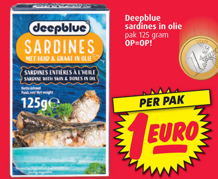 Deepblue   sardientjes folder aanbieding bij  Boni - details