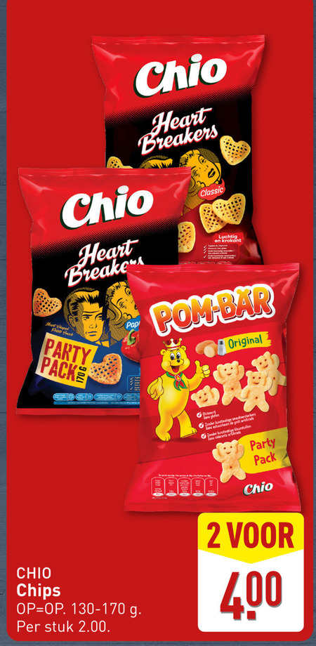 Chio   zoutje, chips folder aanbieding bij  Aldi - details