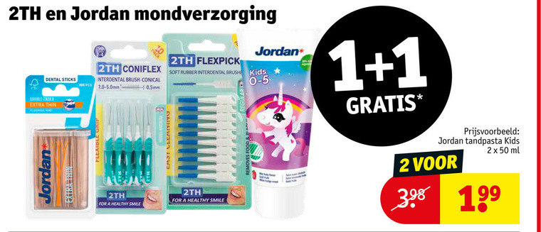 2TH   tandenstokers folder aanbieding bij  Kruidvat - details