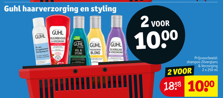 Guhl   haarverzorging, conditioner folder aanbieding bij  Kruidvat - details
