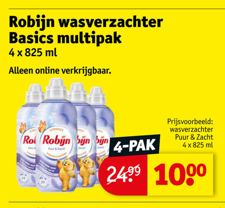 Robijn   wasverzachter folder aanbieding bij  Kruidvat - details