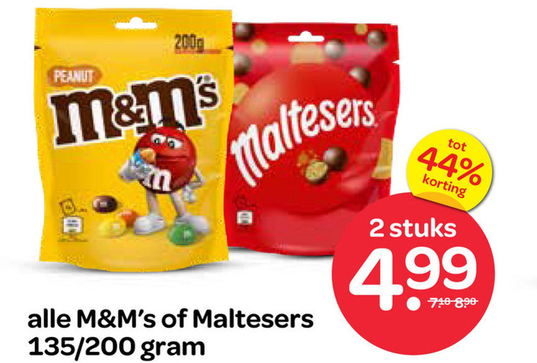 Maltesers   chocolade, chocoladepindas folder aanbieding bij  Spar - details