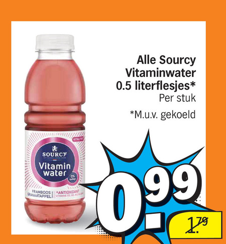 Sourcy   fruitdrank folder aanbieding bij  Albert Heijn - details