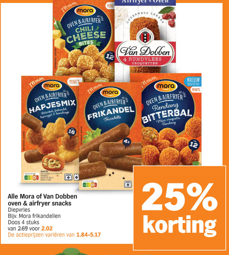 Van Dobben   snack folder aanbieding bij  Albert Heijn - details