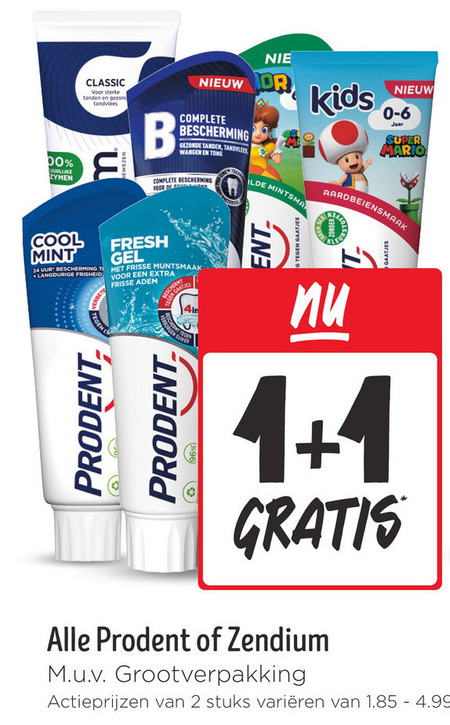 Zendium   tandpasta folder aanbieding bij  Jumbo - details